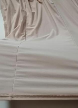 Персиковое платье миди р 8-106 фото