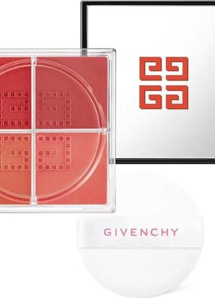 Пудра-румяна для лица givenchy prisme libre blush 6 - flanelle rubis