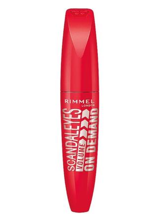 Тушь для ресниц rimmel london scandaleyes volume on demand 001 - black3 фото