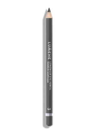 Карандаш для глаз lumene longwear eye pencil 3 - soft grey1 фото