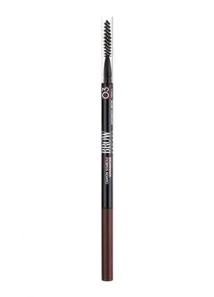 Олівець для брів vivienne sabo brow arcode slim no03 — темно-коричневий1 фото
