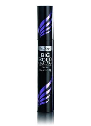 Тушь для ресниц isadora big bold mascara 15 - extreme black4 фото