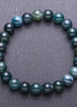 Браслет агат  моховый