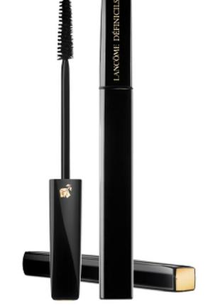 Туш для вій lancome definicils mascara black (чорний)4 фото