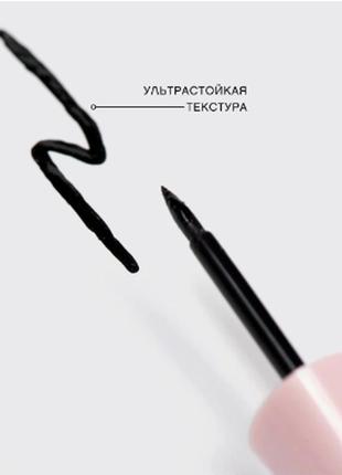 Подводка для глаз vivienne sabo charbon waterproof liquid eyeliner 01 - тестер2 фото