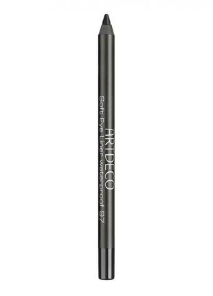 Карандаш для глаз artdeco soft eye liner waterproof 97 - anthracite1 фото