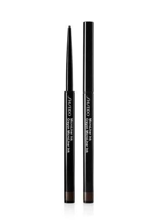 Карандаш для глаз shiseido microliner ink 02 - brown (коричневый)1 фото