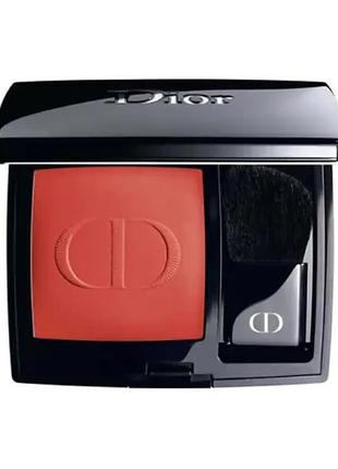 Рум'яна для обличчя dior rouge blush 621 — splendid rose, limited edition3 фото