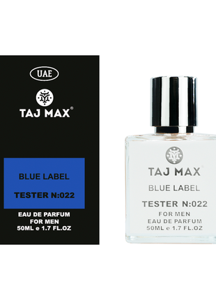 Taj max blue label 50 ml 022 парфумована вода для чоловіків