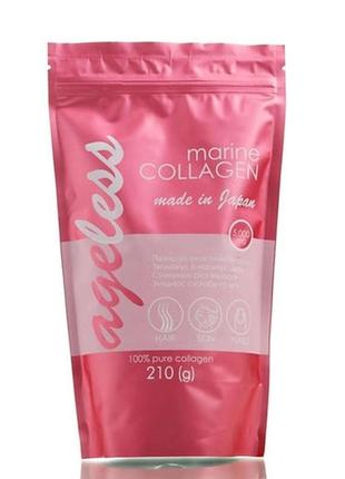 Японський морський колаген ageless marine collagen 210 гр