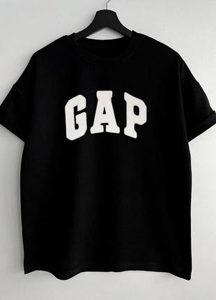 Футболка gap black/white