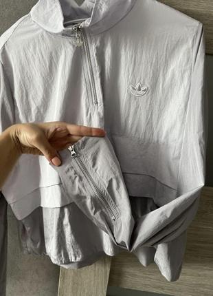Шикарная нейлоновая курточка adidas 🥥10 фото
