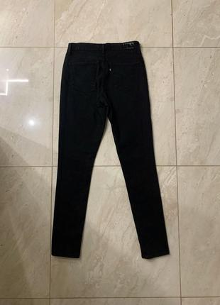 Джинсы levi's брюки черные levis базовые женские3 фото