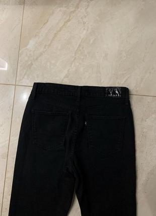 Джинсы levi's брюки черные levis базовые женские4 фото