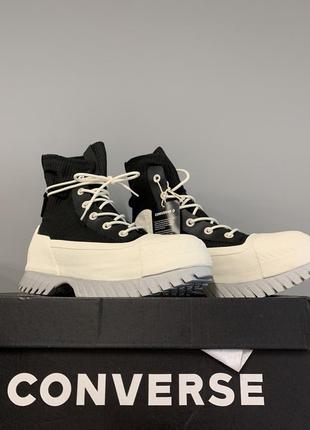 Кеди високі converse chuck taylor all star lugged 2.0 cc a04667c black premium.2 фото