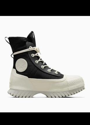 Кеди високі на платформі черевики converse chuck taylor all star lugged 2.0 cc a04667c black premium.