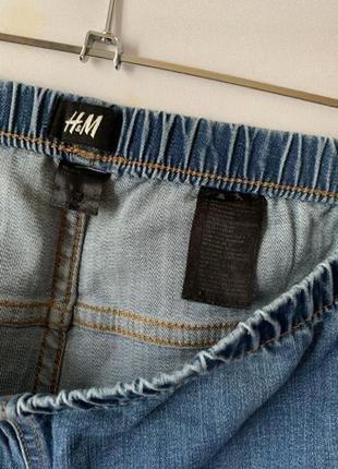 Джинсові штани вузькі лосіни леггінси h&m5 фото
