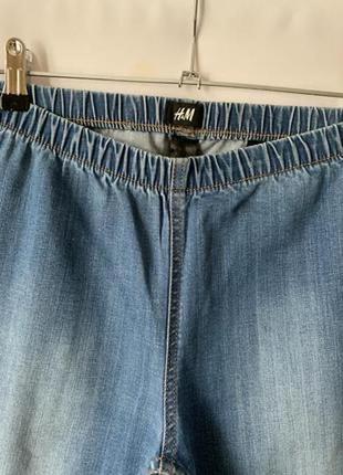 Джинсовые брюки узкие лосины леггинсы h&amp;m2 фото