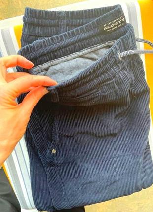 Крутые вельветовые джинсы джоггерые alcott jogger, 42/xl/503 фото