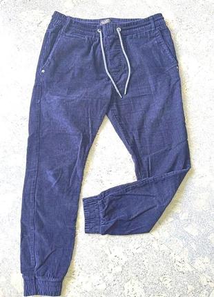 Крутые вельветовые джинсы джоггерые alcott jogger, 42/xl/501 фото