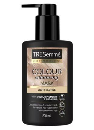 Маска для улучшения цвета волос tresemme light blonde