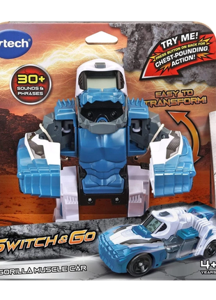 Трансформер мускул кар горилла т-рекс vtech switch и go gorilla muscle car5 фото