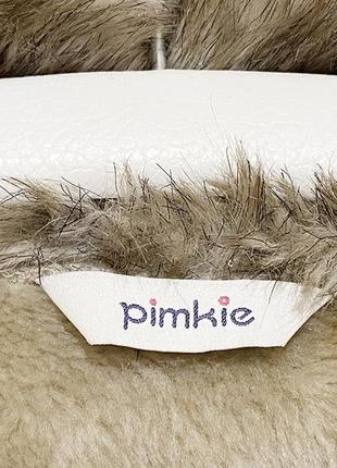 Eur 38 дубленка легкая короткая демисезонная pimkie короткая бежевая женская7 фото