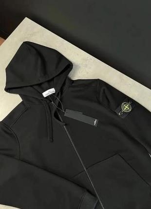 ◾флисовая кофта stone island