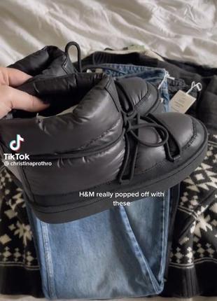 Дутики дутки ботинки ботинки угги угги валянки h&amp;m hm оригинал! 372 фото