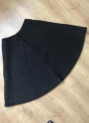 Юбка mohito gold label из неопрена3 фото