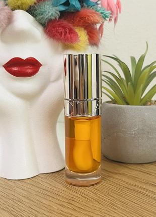 Оригінал clarins lip comfort oil олія для губ 01 honey