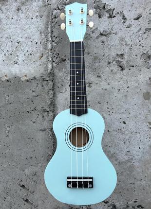 Укулеле (гавайская гитара) hm100-gb нежно-голубая (mrk2408)