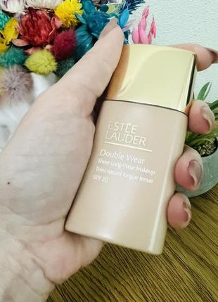 Оригінал estee lauder double wear sheer колір 2c3 fresco стійкий тональний флюід сзф202 фото