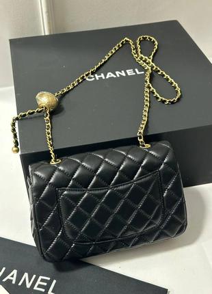 Шкіряна сумка в стилі chanel люкс класу7 фото