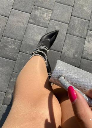 Ботильоны стрейчовые