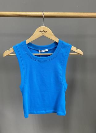 Майка zara, базовый топ зара