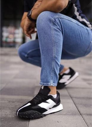 Кросівки new balance xc-72 black-white / модные кроссовки нью беланс хс - 72 чёрные с белым5 фото