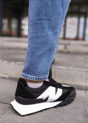Кросівки new balance xc-72 black-white / модные кроссовки нью беланс хс - 72 чёрные с белым6 фото