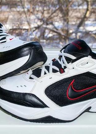 Кроссовки nike air monarch iv 415445-101 white black 43 р.