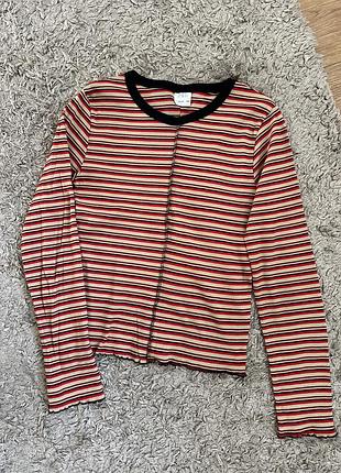 Кофтинка в рубчик zara