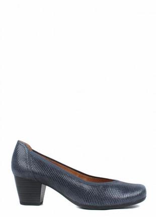 Кожаные женские туфли лодочки на невысоком каблуке caprice 🇩🇪 36-37-38 размер3 фото