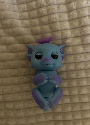 Інтерактивний дракон на палець fingerlings glitter dragon