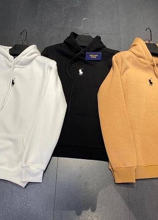 Худі ralph lauren(фліс) ✨ унісекс мод