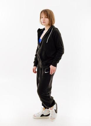 Жіноча толстовка nike multi flc park20 fz hoodie чорний m (7dcw6955-010 m)