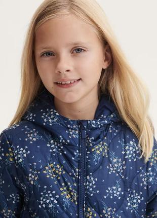 Демисезонная куртка для девочки, весенняя куртка для девочек, стеганая куртка для девочки