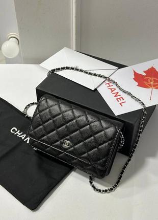 Женская кожаная сумка в стиле chanel люкс качества