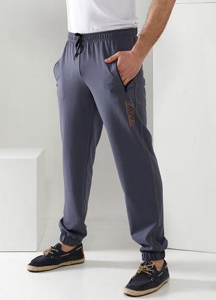 Стильные мужские батальные спортивные штаны 48-56 размеров. 2472443 фото