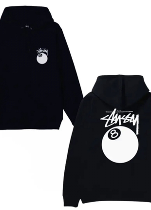 Худи stussy стусси топ качество стусі стасі стуссі стассі худак худі eight ball стусси с шаром