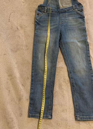Детский джинсовый комбинезон mango2 фото