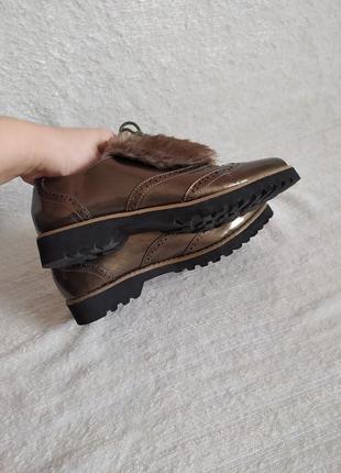 Как новые! очень красивые туфли на шнуровках от bel &amp; bo р. 39.4 фото